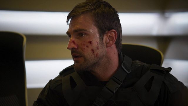 Doom : Annihilation. 15 Amy Manson Dominic Mafham et Luke Allen-Gale dans Doom : Annihilation 2019