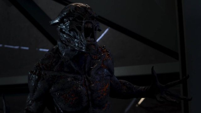 Doom : Annihilation. 21 Amy Manson Dominic Mafham et Luke Allen-Gale dans Doom : Annihilation 2019