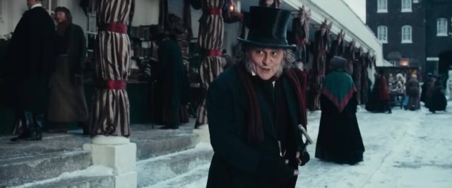 Scrooge. 20 Johnny Depp dans Scrooge Ebenezer 2026