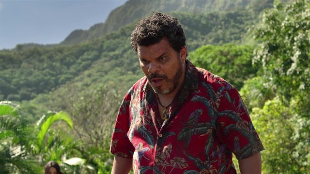 Voyage au centre de la Terre 2 : l'île mystérieuse. 21 Dwayne Johnson Josh Hutcherson et Vanessa Hudgens dans Voyage au centre de la Terre 2 : l'île mystérieuse Journey 2: The Mysterious Island 2012