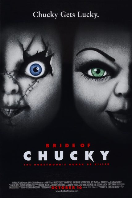 La fiancée de Chucky. 12 Affiche Poster de La fiancée de Chucky Bride avec Jennifer Tilly Katherine Heigl et Nick Stabile 1998