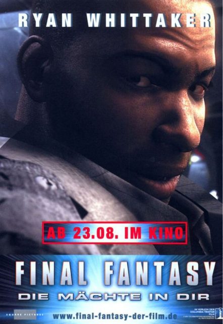 Final Fantasy : les créatures de l'esprit. 19 Affiche Poster de Final Fantasy les créatures de l'esprit The Spirits Within 2001