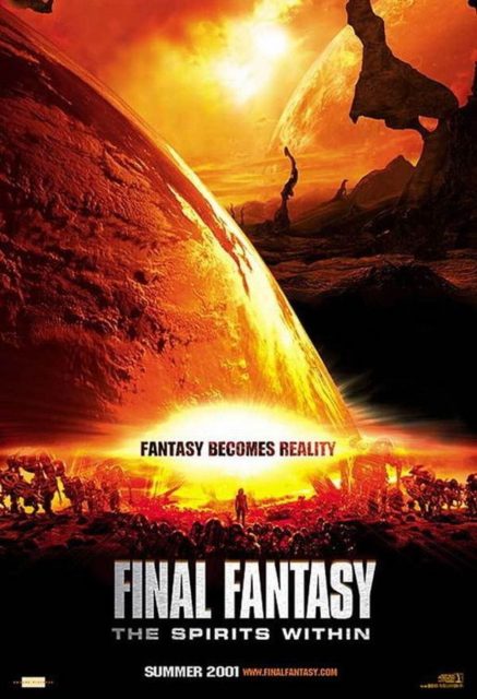 Final Fantasy : les créatures de l'esprit. 15 Affiche Poster de Final Fantasy les créatures de l'esprit The Spirits Within 2001