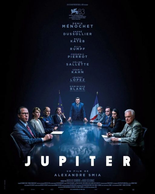 Jupiter. 1 Affiche Poster de Jupiter avec Denis Ménochet et André Dussollier 2026