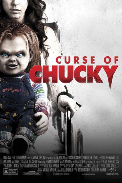 La malédiction de Chucky. 10 Affiche Poster de La malédiction de Chucky Curse avec Fiona Dourif et Danielle Bisutti 2013