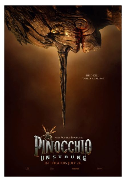 Pinocchio : déchaîné. 14 Affiche Poster de Pinocchio : déchaîné Unstrung avec Richard Brake et Cameron Bell 2026
