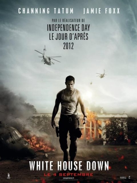White House Down. 17 Affiche Poster de White House Down avec Channing Tatum Jamie Foxx et Maggie Gyllenhaal 2013