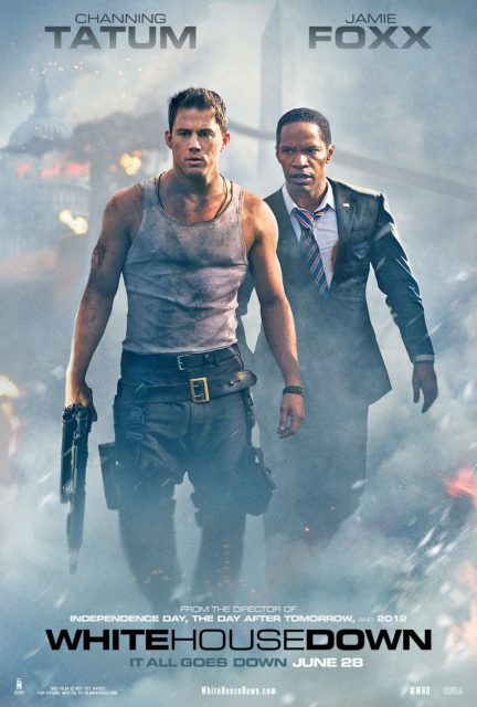 White House Down. 20 Affiche Poster de White House Down avec Channing Tatum Jamie Foxx et Maggie Gyllenhaal 2013