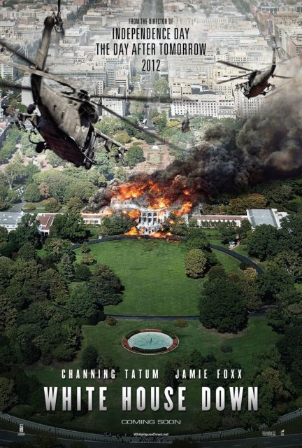 White House Down. 24 Affiche Poster de White House Down avec Channing Tatum Jamie Foxx et Maggie Gyllenhaal 2013