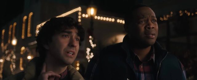Jumanji : bienvenue dans notre monde. 21 Dwayne Johnson Karen Gillan et Jack Black dans Jumanji : bienvenue dans notre monde Open World 2026