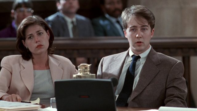 Peur primale. 25 Richard Gere Laura Linney et Edward Norton dans Peur primale Fear 1996